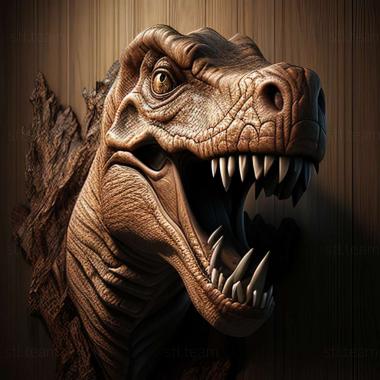 3D model Albertosaurus (STL)
